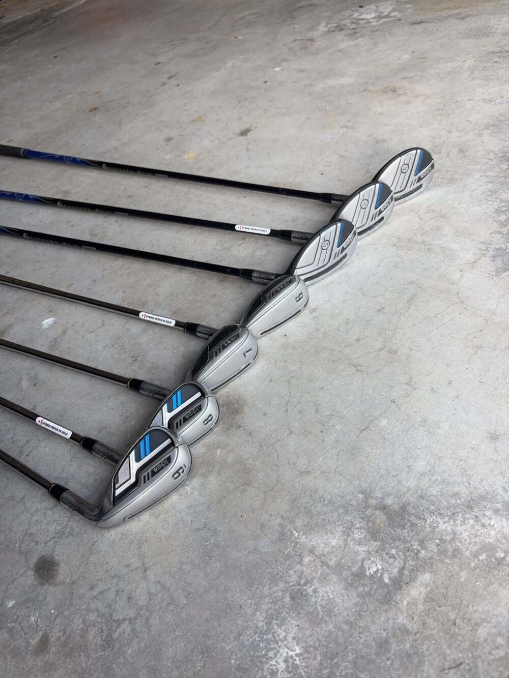 Adams Golf Idea Hybrid Iron Set